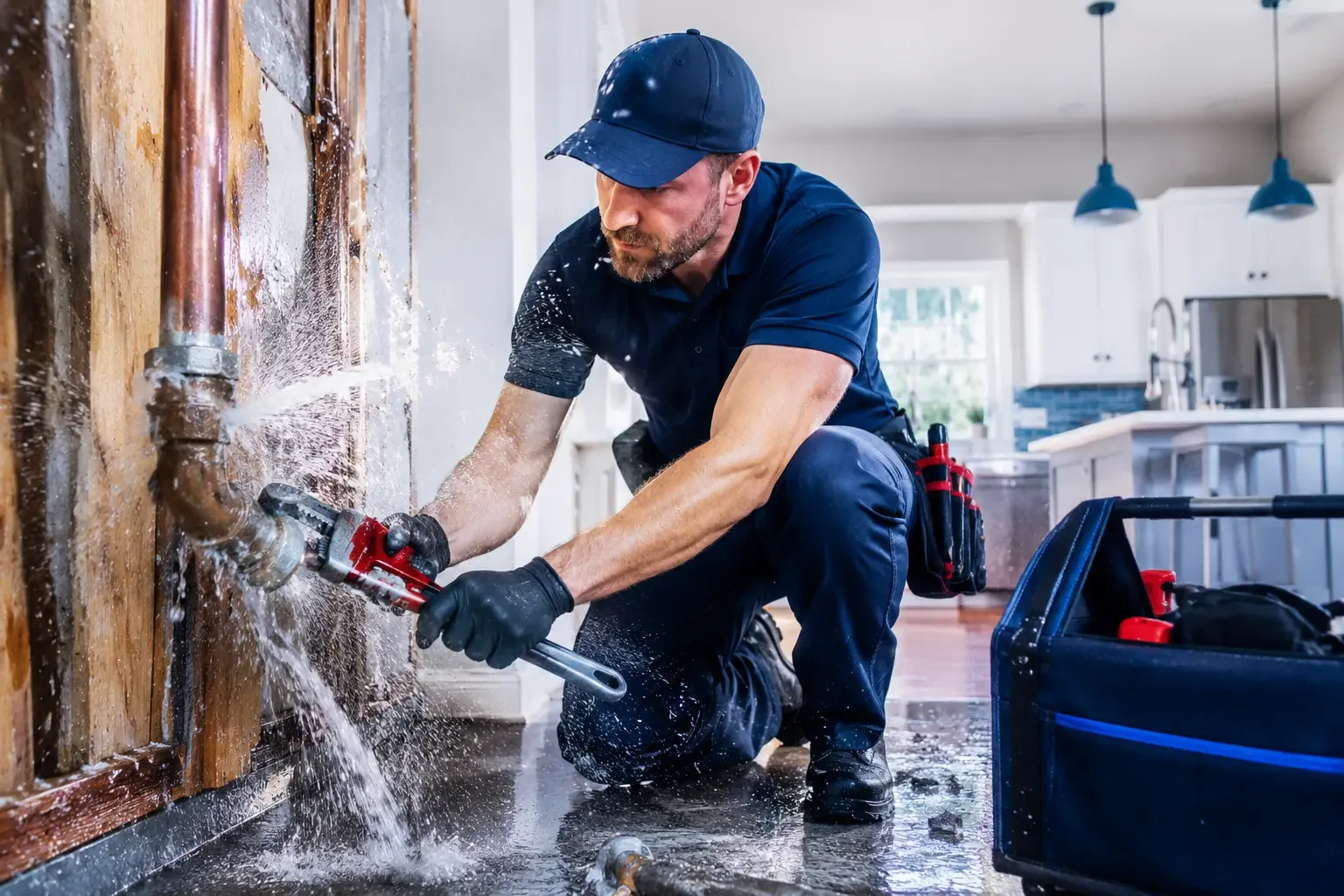 Local emergency pipe repair professionals in Booker, TX